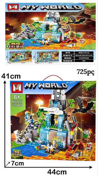 LEGO CX MINECRAFT CAXIA - 725PC