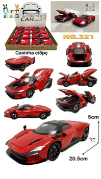 NG.321-CARRO DE FERRO-Ferrari(CAXINHA C/8PC)