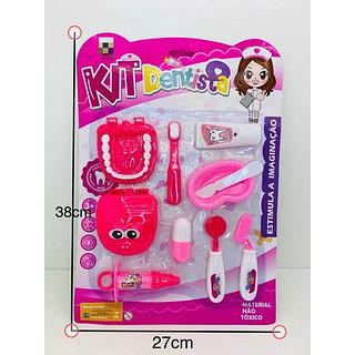 Dr Dentinho 9 Pçs / Conjunto Brinquedo Infantil De Dentista Dentes Para Médicos