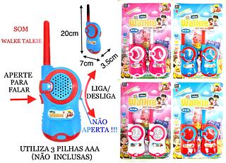 Walkie Takie Oktok Radio Comunicador Infantil De Briquedo 100m