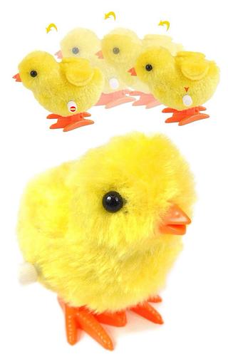 Pintinho Amarelinho Divertido De Pelúcia á Corda Infantil