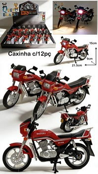 NG.320-CARRO DE FERRO-Motocicletas Honda(CAXINHA C/12PC)