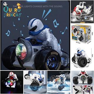 Brinquedo Infantil Carrinho Sports Giro 360° Vermelho car Luzes 3D E Som menino brinquedo