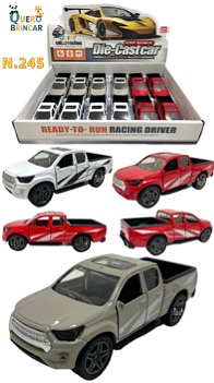 N.245-CARRO DE FERRO-Cartão Fengli(CAXINHA C/12PC)