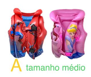 Colete Inflavel Boia para Piscina Praia Infantil Flutuador Salva Vidas para Criança e Bebê M G 10 a 50 kg