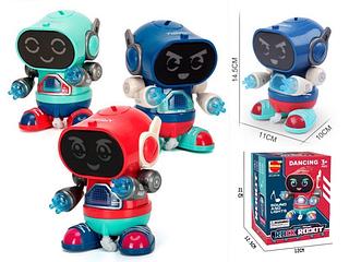 Robô Dançarino Cyber Dancer Movimentos Luz Som Gira 360