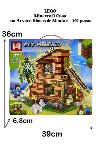 Legos Minecraft c/541pç