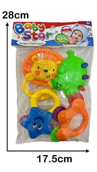 Brinquedo Infantil Bebê Kit Chocalhos bebê