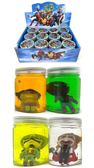 (PROMOCAO Caxinha c/12pc)Slime - Avingadores