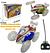 Carrinho Controle Remoto Maluco 360° com luz é som brinquedo infantil