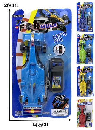 Brinquedo F1 Carrinho Controle com Fio