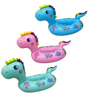 Boia infantil dinossauro colorido C/ fraudario para bebes