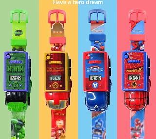 <<<<<<<<<< Relógio INFANTIL HOMEN ARANHA