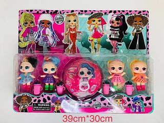 Boneca Brinquedo Cartela Lol Bola Mini Boneca Acessorios