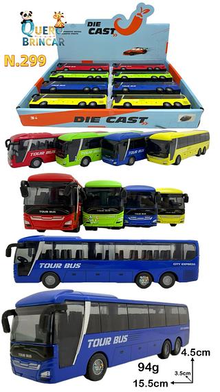 N.299-Carrinho De Ferro -Onibus(CAXINHA C/12PC)