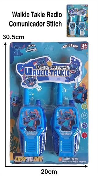 Walkie Takie Radio Comunicador Stitch