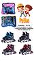 Patins Inline Roller Ajustavel Semi Profissional,Tamanho/28-32