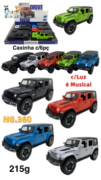 NG.360-CARRO DE FERRO-jipe(CAXINHA C/6PC)