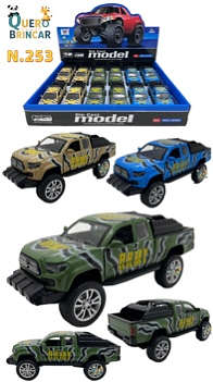 N.253-CARRO DE FERRO-camuflar(CAXINHA C/12PC)