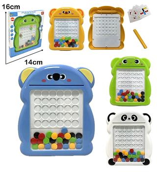 Lousa Mágica Magnética Brinquedo Educativo Interativo Coordenação Motora Aprendizado