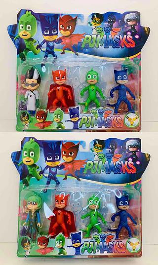 <<<<<<<<<< !!!Promoção!!! Brinquedo Cartelado PJ masks Com 4