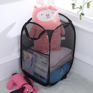 Cesto De Roupa 30x50Cm Caixa Cesto Dobrável Para Roupas E Brinquedos