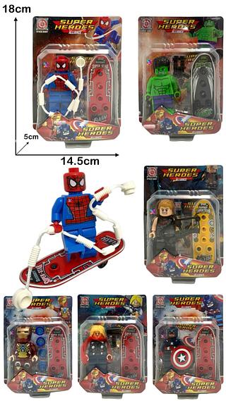 LEGO VINGADORES SKATE