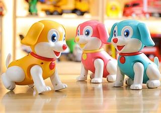 Brinquedo Cachorro Dançarino Com Luzes