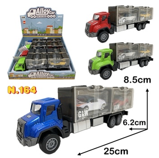 N.164-CARRO DE FERRO-caminhão(CAXINHA C/4PC)