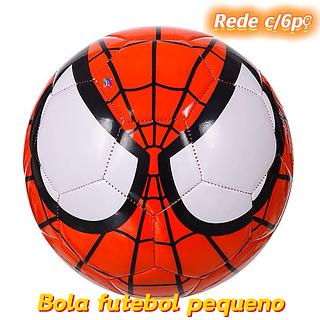 (PROMOCAO REDE C/6pç)Bola De Futebol-PEQUENO Homem Aranha