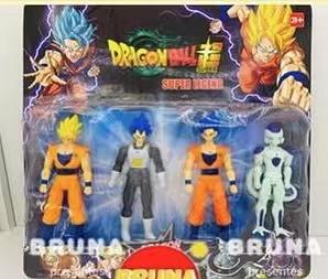 KIT 4 BONECO dragonball z