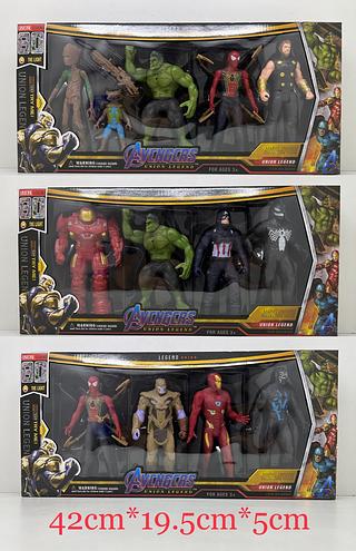 <<<<<<<<<<!!!Promoção!!!Kit com 4 Bonecos dos Vingadores Avengers