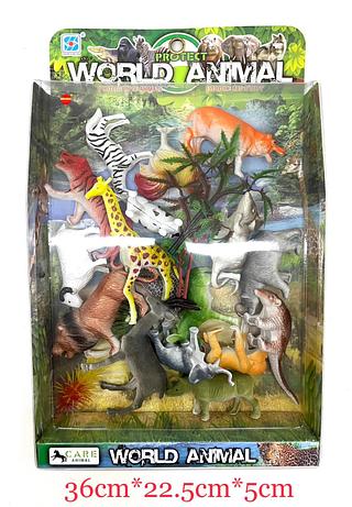 Brinquedo de Bocharrados Kit Animais Selvagens