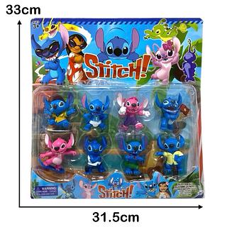 KIT com 8 Bonecos Stitch