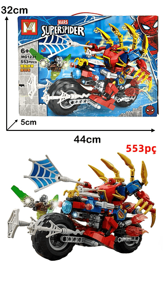 C-LEGO CX ARANHA CAXIA( 553PC)