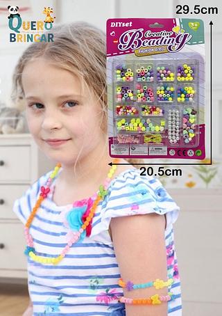 Kit AMiçangas Biju Candy Infantil para Criar Biju