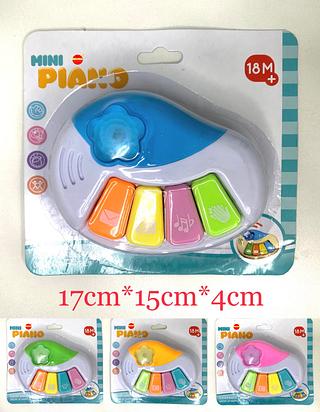 Brinquedo Divertido Para Bebês Mini Piano Teclado Musical