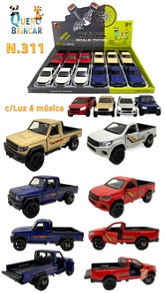 N.311-CARRO DE FERRO-Cartão Fengli(CAXINHA C/12PC)