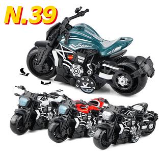 Modelo De Motocicleta Pullback , Locomotiva De Simulação De Mini(N.39)