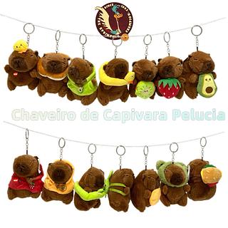 Chaveiro de Pelúcia Capivara