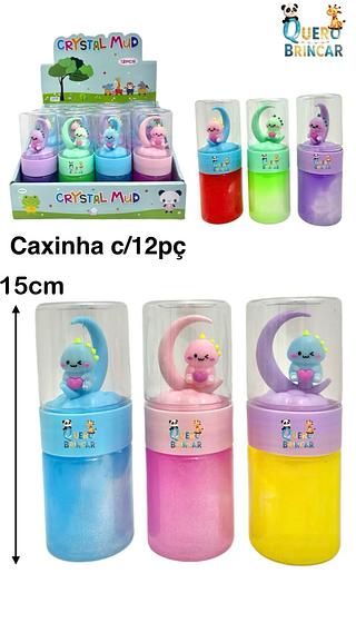 (PROMOCAO Caxinha/12pç)Slime-DINOSSAURO