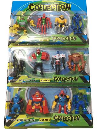 <<<<<<<<<< !!!Promoção!!! brinquedo cartelado ben 10 com 4 boneco