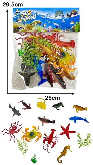 Kit Mini Animais Marinhos