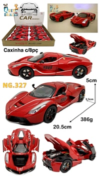 NG.327-CARRO DE FERRO-Ferrari(CAXINHA C/8PC)