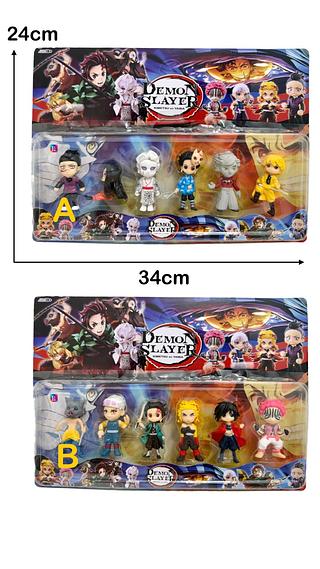 KIT DEMON SLAYER C/6PC