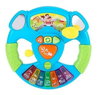Volante Interativo Infantil Motorista Brinquedo Musical Som