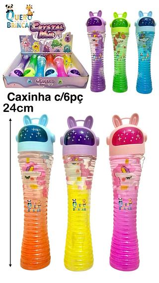 (PROMOCAO Caxinha/6pç)Slime-UNICORNIO-24CM
