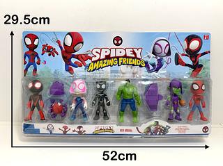 SPIDEY ARANHA C/9PC
