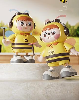 Robô de brinquedo - Abelha dançarina Infantil