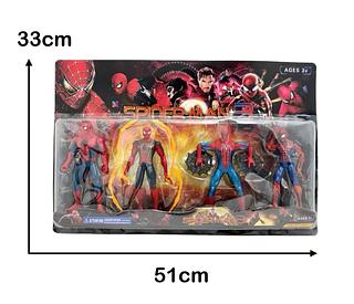 KIT ARANHA C/4PC SPIDER-MAN 3